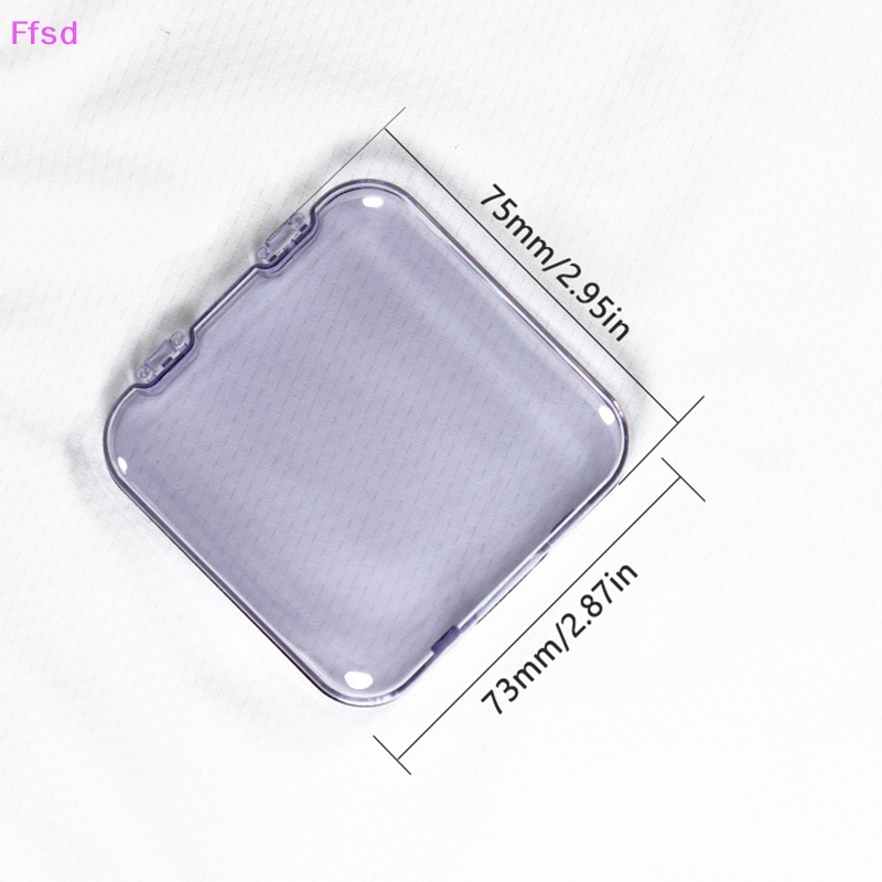 {Ffsd} Hộp Nhựa Trong Suốt Đựng Móng Tay Giả Dạng Nhấn Đựng Trưng Bày DIY * Bán Chạy