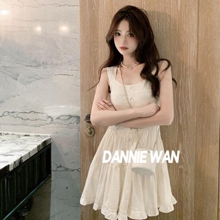DannieWan váy Đầm váy nữ sang chảnh đầm body Thời trang đẹp A92M0AS
