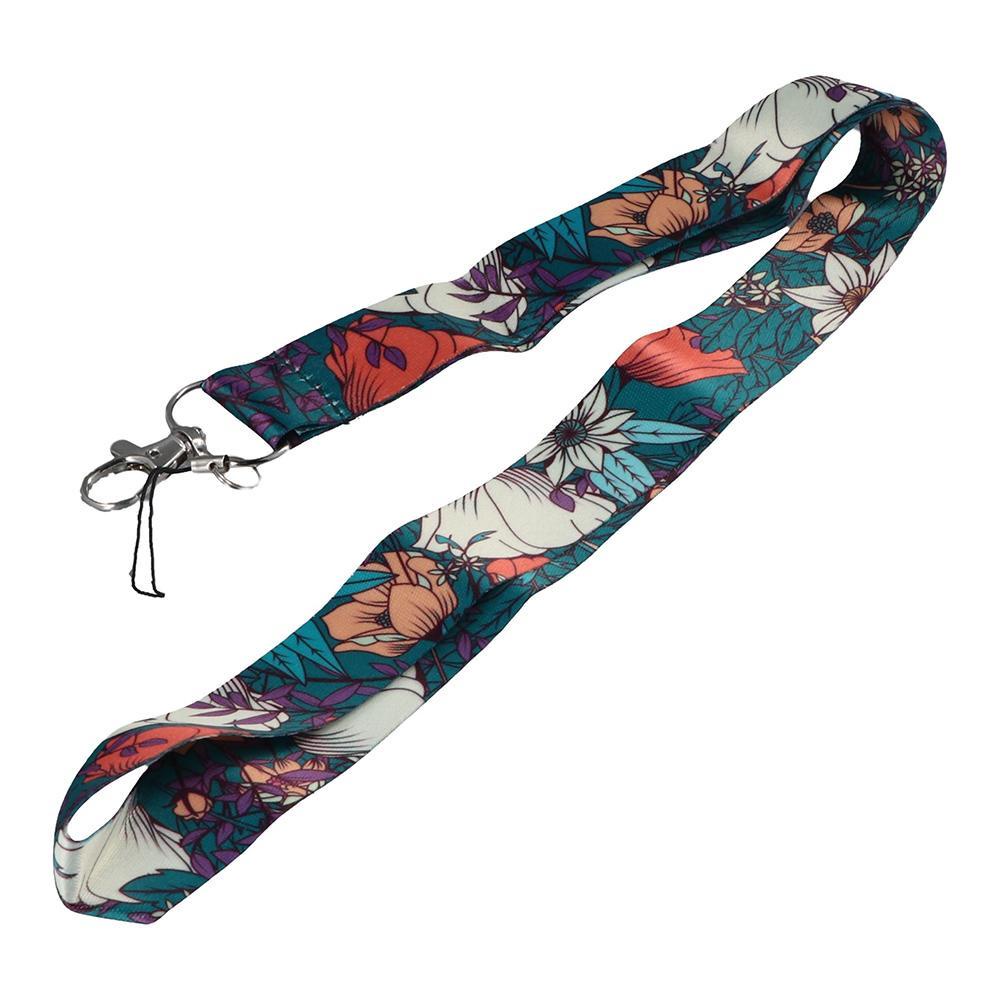 LAKAMIER Dây Kẹp Thẻ ID Bằng Kim Loại Hình Hoa Hồng Cuộn Dây Huy Hiệu Dễ Thương Dùng Trang Trí Văn Phòng