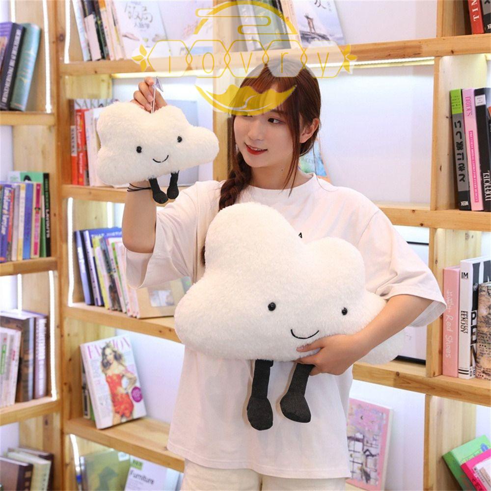 IVORY Búp Bê Nhồi Bông Hình Đám Mây Sáng Tạo 25 / 50 / 60CM