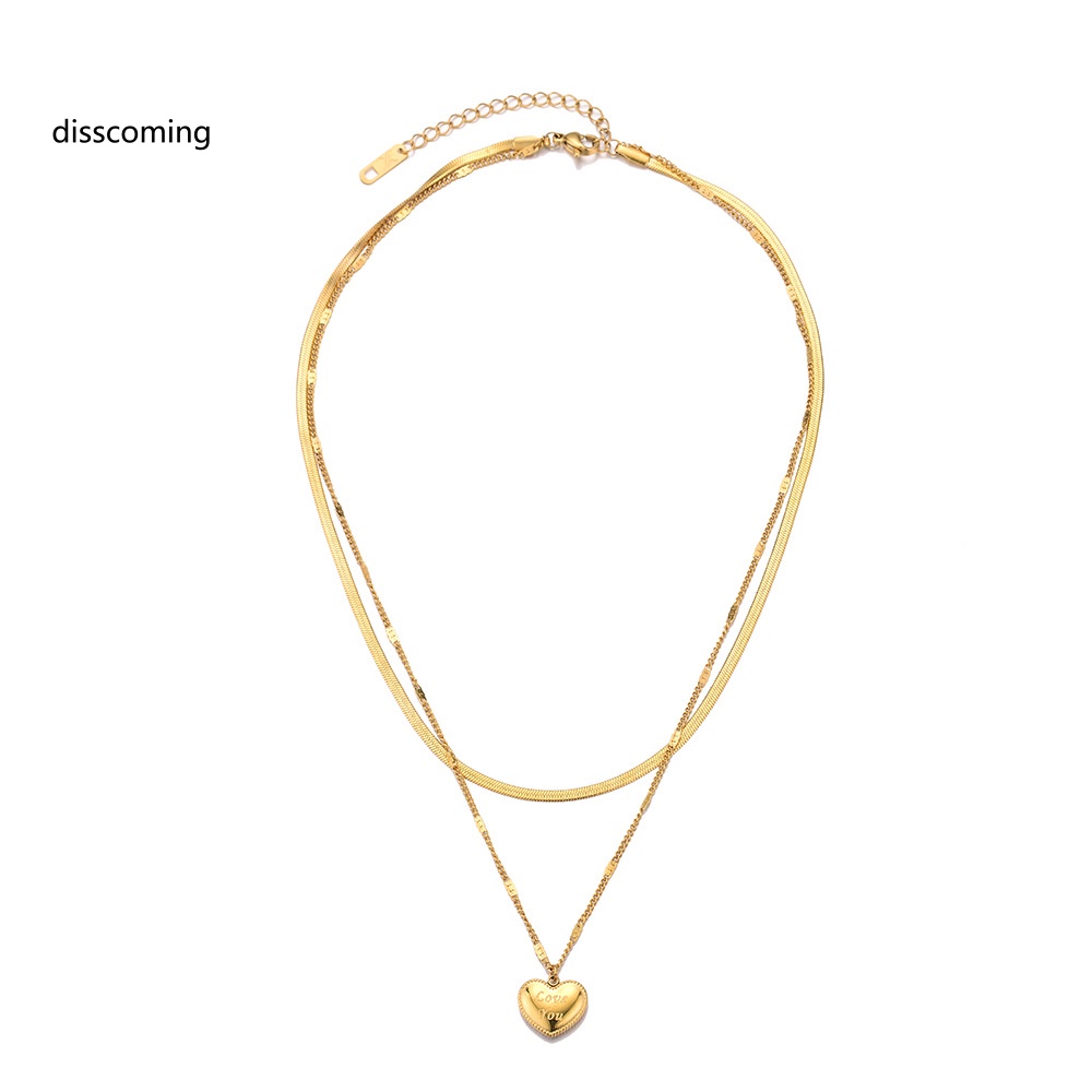 Áo Khoác SL SL Kiểu Dáng Trẻ Trung Năng Động| Vòng cổ Thép Không Gỉ Mạ Vàng Mặt Trái Tim Thời Trang