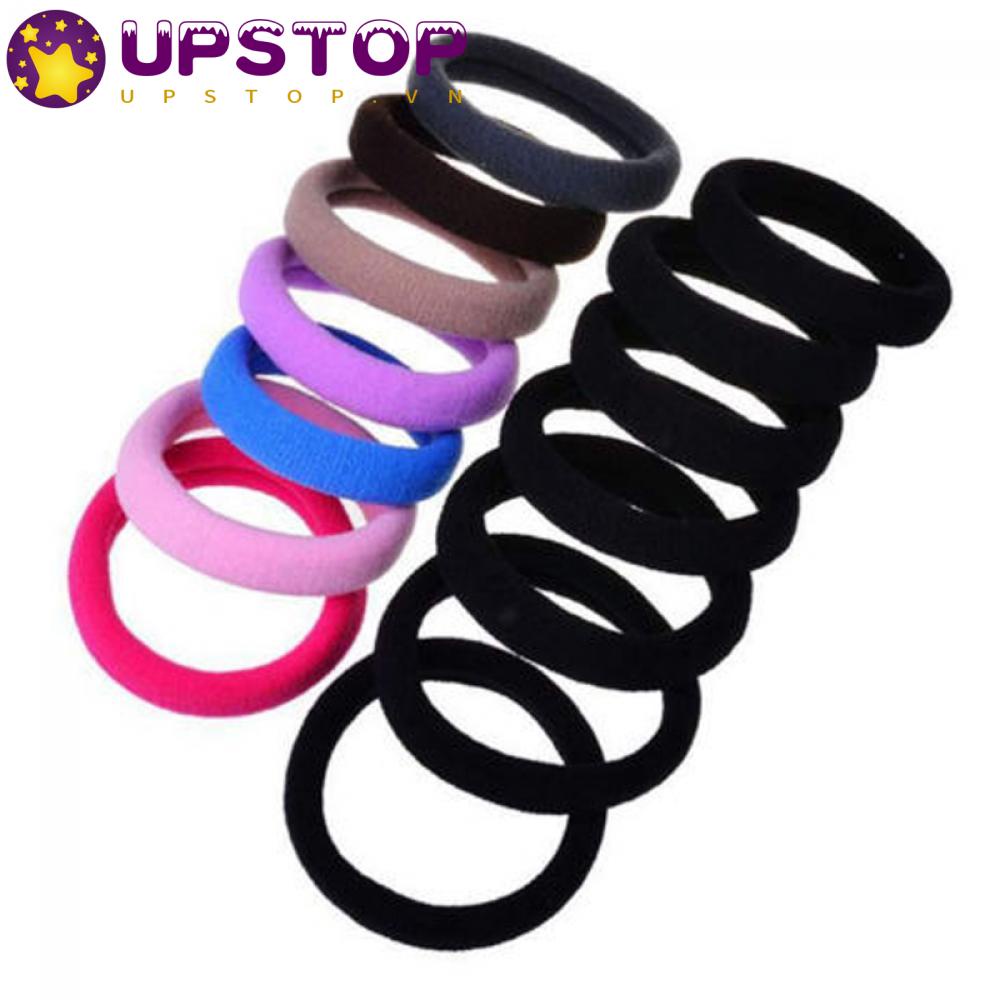 UPSTOPVN Set 10 Băng Đô Co Giãn Nhiều Màu Sắc Thời Trang Cho Nữ