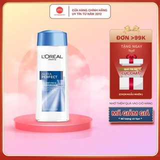 Nước Hoa Hồng L'Oreal Paris Toner Loreal Dưỡng Trắng Da White Aura Perfect 200ml - Mẫu Mới