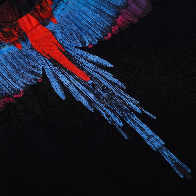 Ma-rc-lo- Belaong Áo Thun Tay Ngắn Cánh Nhiều Màu Sắc Thời Trang Xu Hướng Đường Phố Chất Lượng Cao