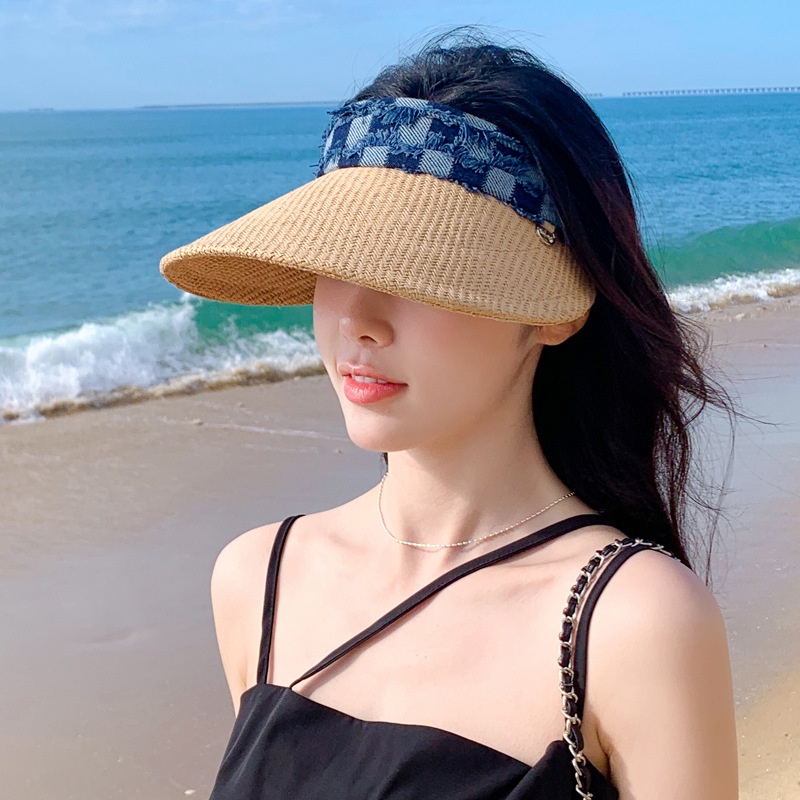 Mũ Lưỡi Trai Nửa Đầu Chống Nắng Thời Trang Hàn Quốc Cho Nữ
