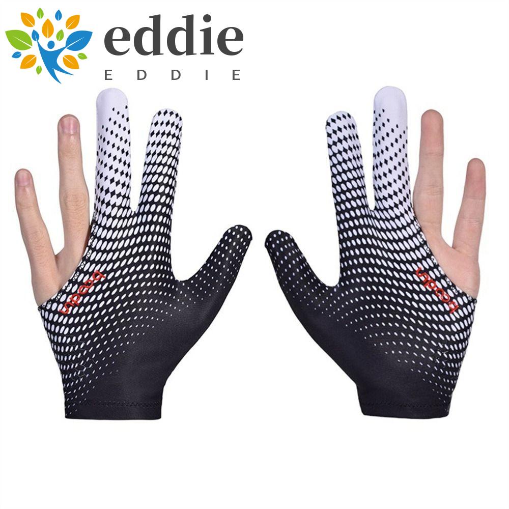 26EDIE Găng Tay Trái / Phải Chơi Bida 3 Ngón Chống Trượt Thoáng Khí
