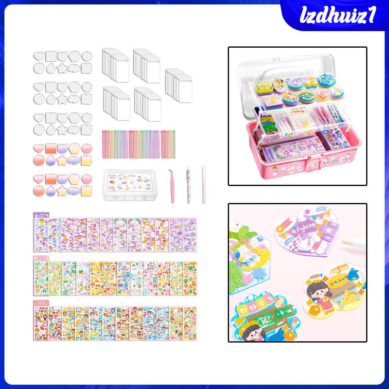 Goo Set Mặt Dây Chuyền Thủ Công DIY Dễ Thương Dành Cho Trẻ Em