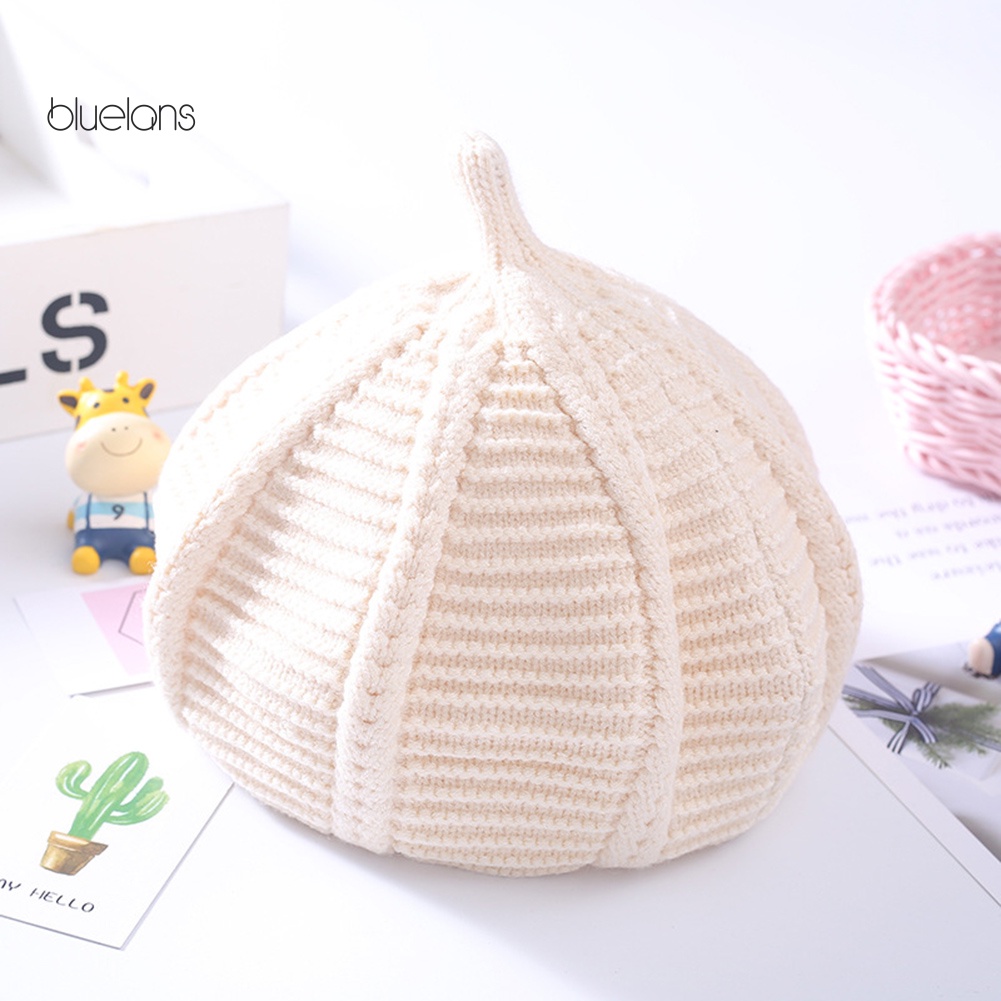 Mũ Beret Dệt Kim Màu Sắc Đáng Yêu Cho Bé