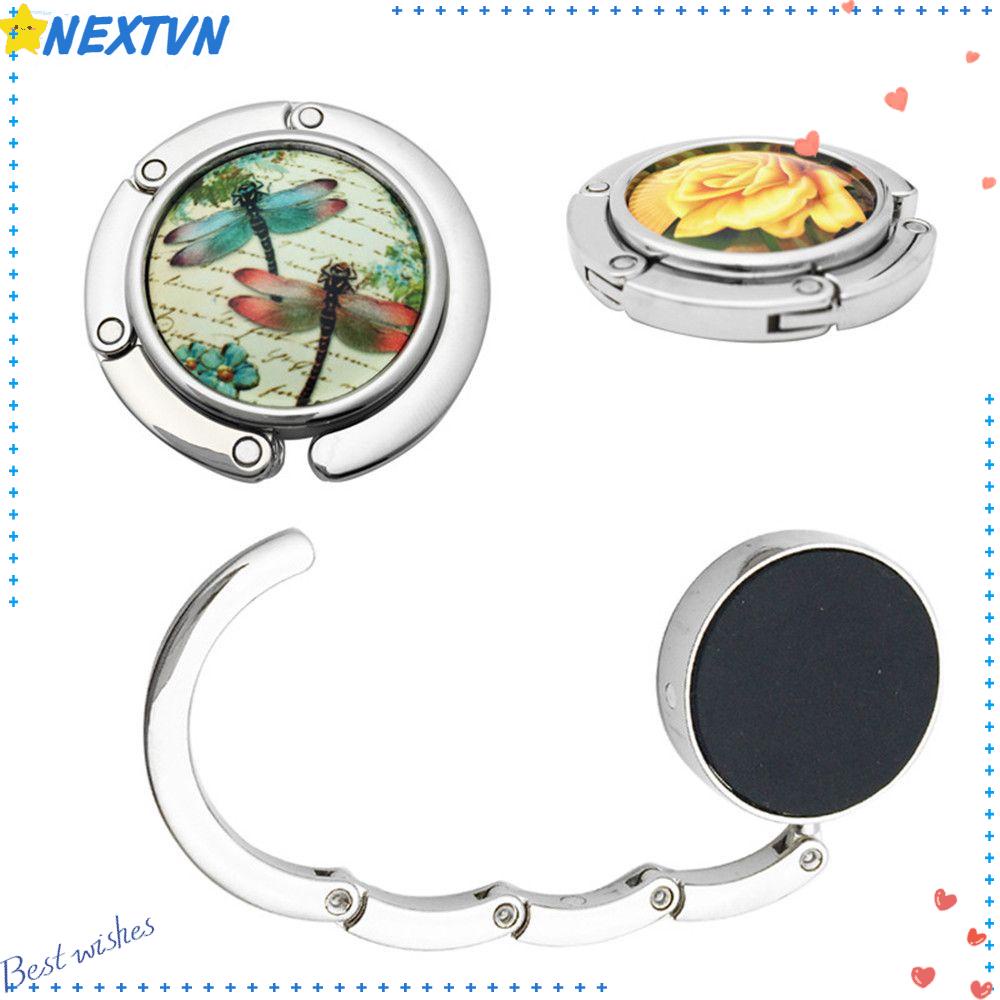 NEXTVN Móc Treo Túi Xách Bằng Pha Lê Gấp Gọn Thời Trang Tiện Dụng