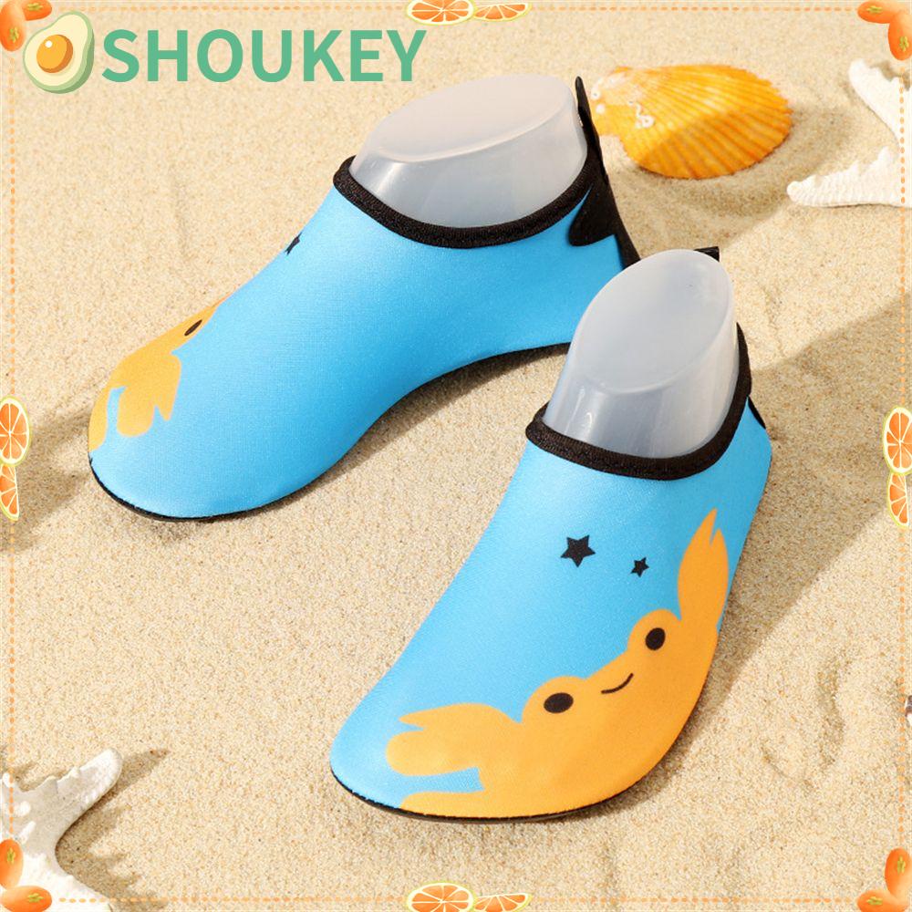 SHOUKEY Vớ Lặn Biển Chống Trượt Thiết Kế Dễ Thương Cho Bé Gái