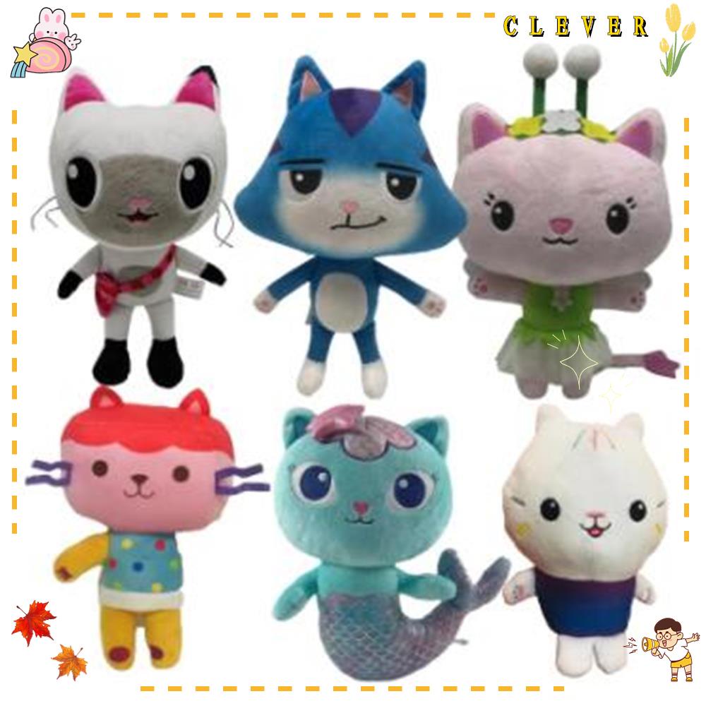 CLEVER Búp Bê Nàng Tiên Cá Nhồi Bông Đáng Yêu