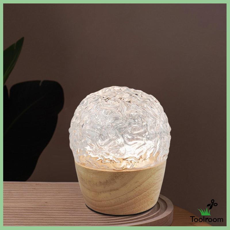 Đèn Ngủ Để Bàn Tạo Hiệu Ứng Sóng Nước Kèm Sạc USB Tiện Dụng