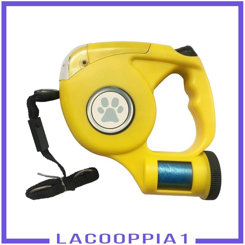 Dây Dắt Thú Cưng Đi Dạo Có Đèn Và Túi Đựng Rác 15ft
