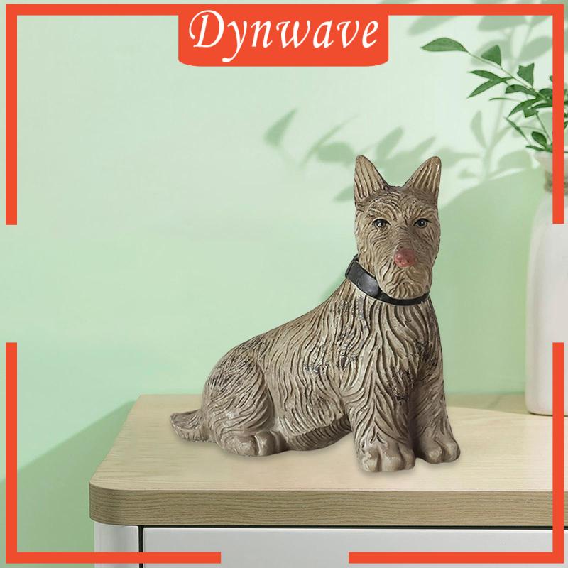 Đồ trang trí Chú Chó Bằng Nhựa Resin Chống Thấm Nước Trang Trí Ngoài Trời