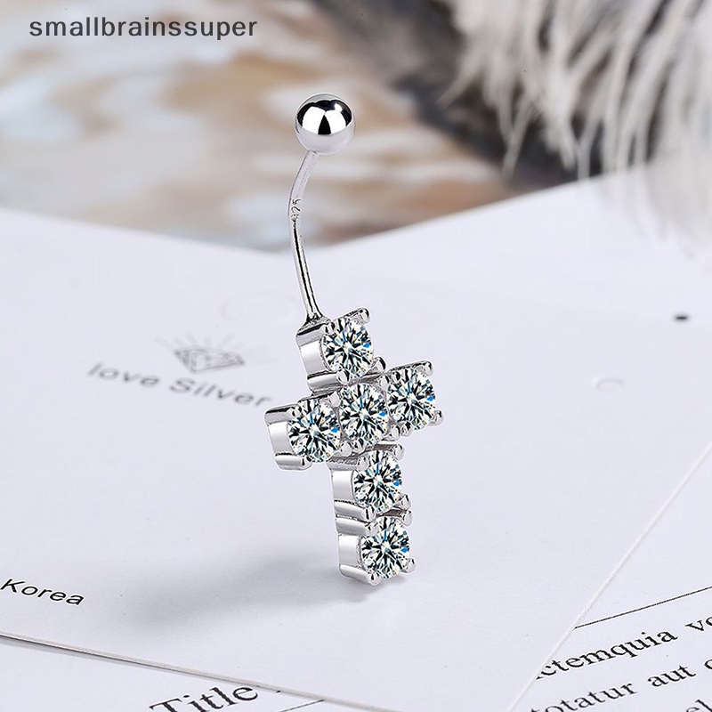 Khuyên Rốn Mặt Chữ Thập Đính Đá Quyến Rũ Thời Trang Cho Nữ SBS