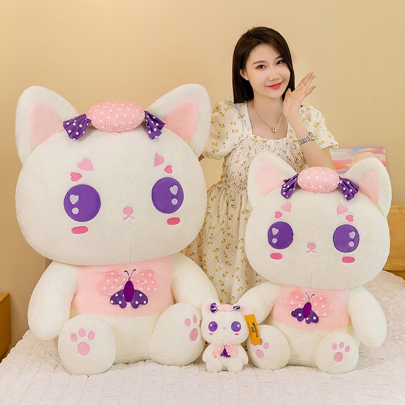 Gối Ôm Nhồi Bông Thiết Kế Kiểu Dáng Hoạt Hình Dễ Thương Cho Cặp Đôi