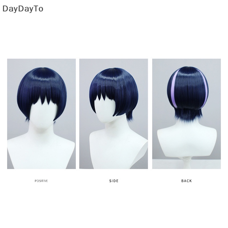 Tóc Giả Nhuộm Màu Highlight Dùng Hóa Trang DayDayTo Genshin Scaramouche