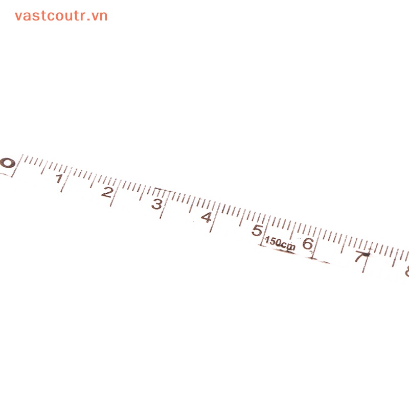Thước Dây Bằng Nhựa Hai Mặt Màu Đen Mini 1.5m 60inch Có Thể Thu Gọn Tiện Dụng