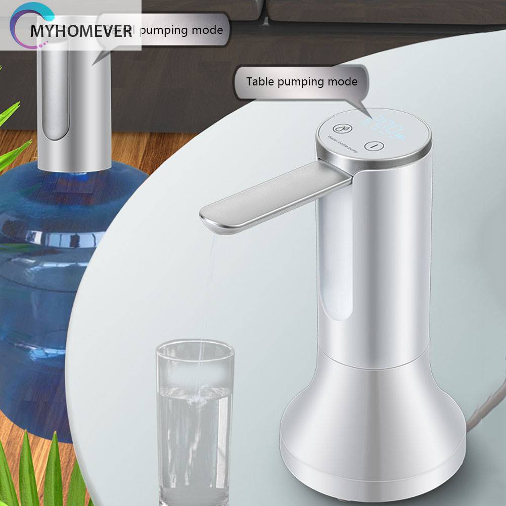 Máy Bơm Nước Uống Chạy Điện Có Màn Hình LCD Hiển Thị