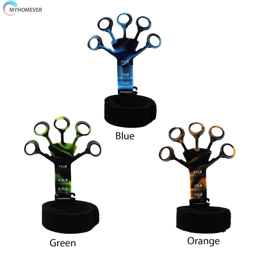 Bộ 5 Dụng Cụ Luyện Tập Phục Hồi Chức Năng Ngón Tay Bằng Silicone