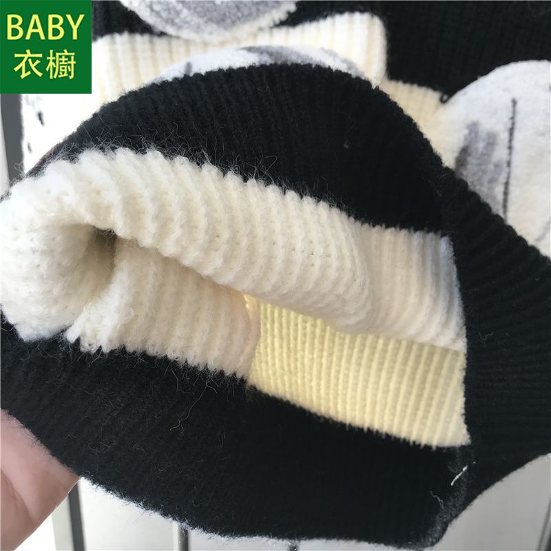 Áo Sweater Cổ Tròn Tay Dài Thời Trang Thu Đông 2023 Dành Cho Bé Trai