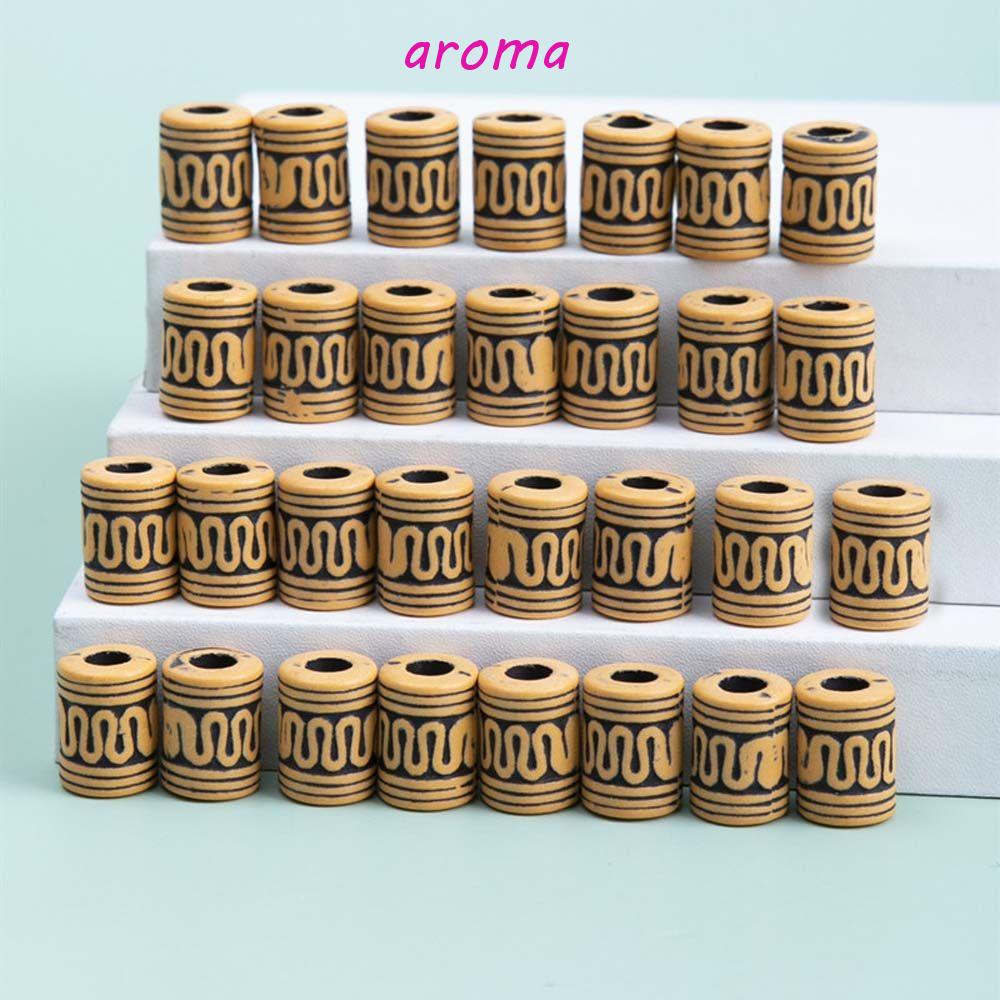 AROMA Vòng Bện Tóc Giả Bằng Nhựa Phụ Kiện Trang Sức Cho Nữ