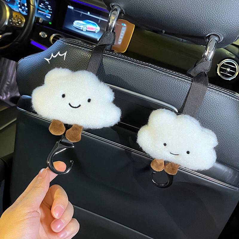 Car Seat Rear Back Small Hook Car Chair Hook Cute Car Interior Decoration All Products Storage Front Row LbD5