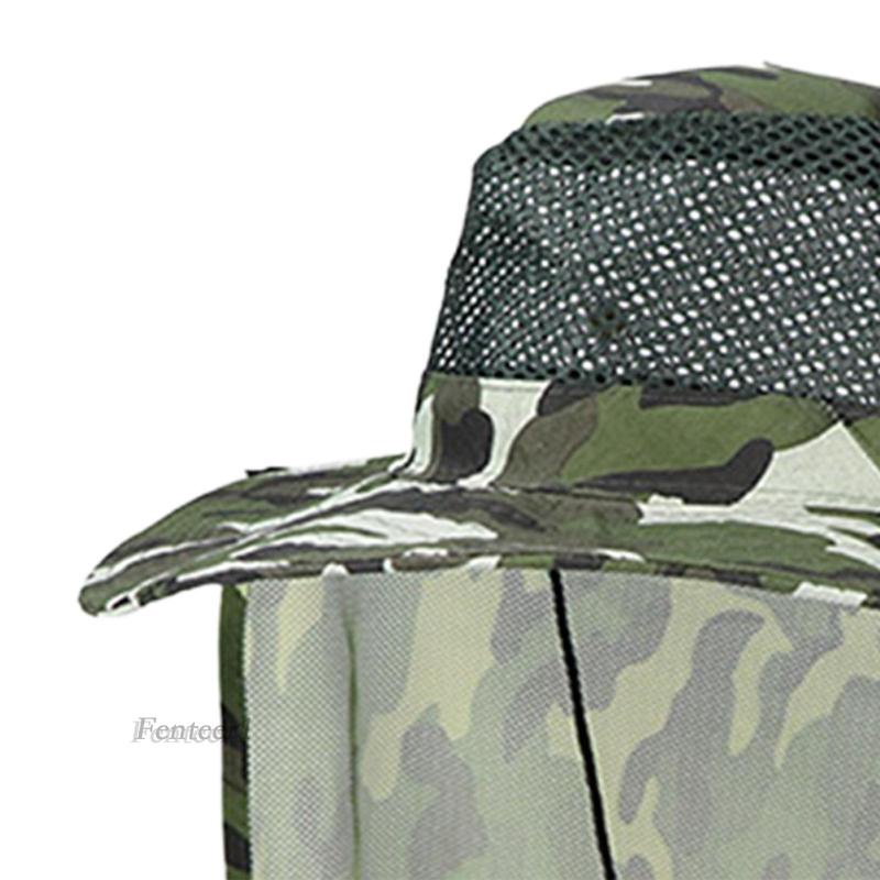 Mũ Rộng Vành Kèm Lưới Có Thể Điều Chỉnh Kích Cỡ