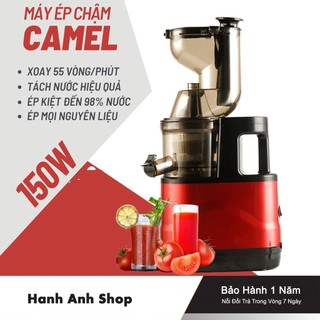 Máy ép chậm Camel Camel LT-01, Máy ép nguyên quả trái cây rau củ quả, Ép kiệt bã tiện lợi