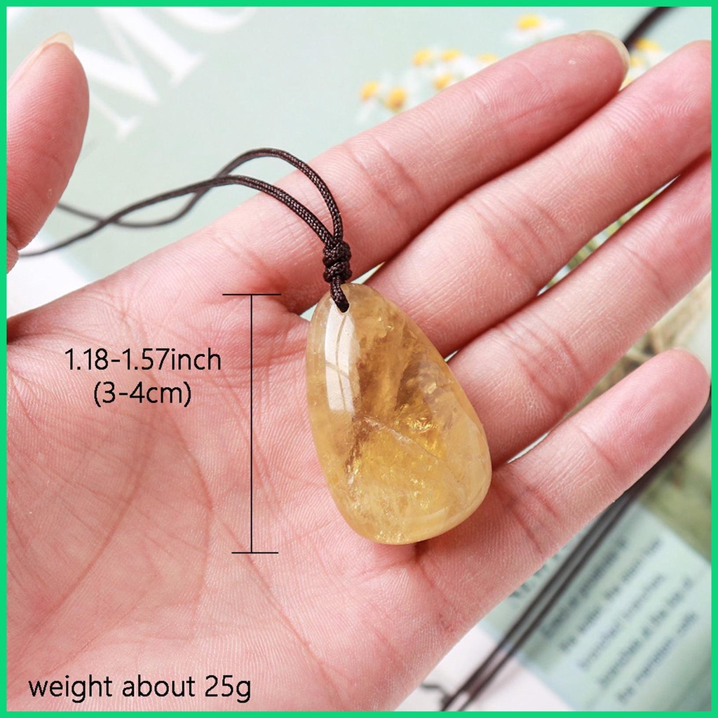 Vòng cổ Mặt Đá Pha Lê Vàng Thời Trang Dành Cho Nữ