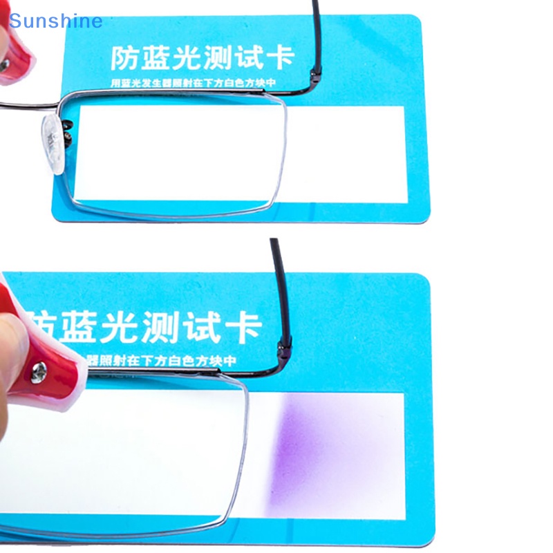 1 Đèn Pin Chống Ánh Sáng Xanh + 1 Thẻ Nhựa Kiểm Tra Kính