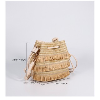 Túi cói Rơm Đan Thời Trang Mới Cho Nữ