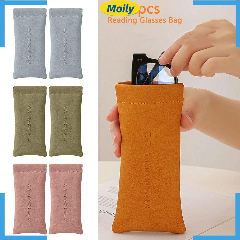 MOILYVN Túi Da Đựng Mắt Kính Chống Thấm Nước