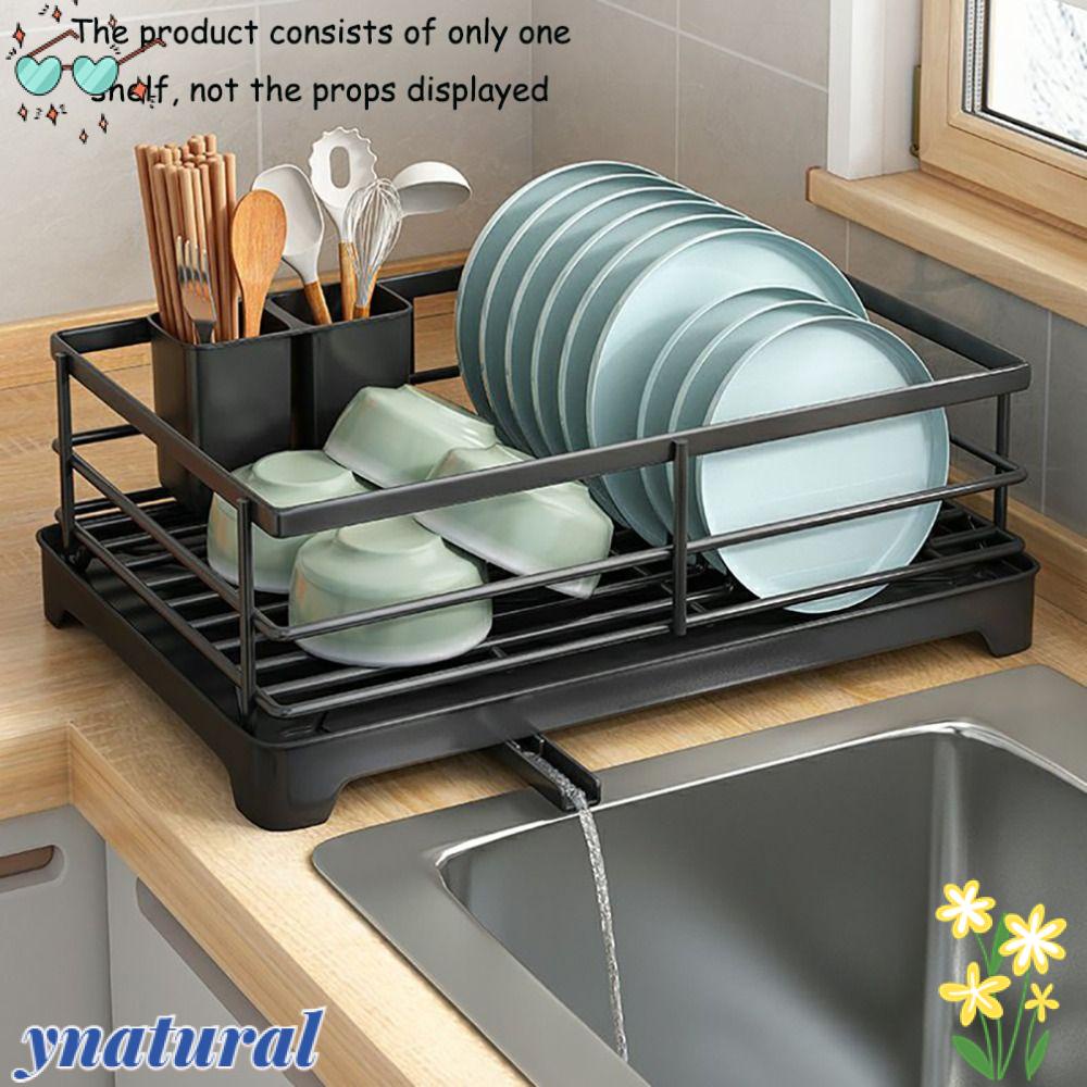 YNATURAL Giá Đỡ Hong Khô Bát Đĩa Đa Năng Cho Nhà Bếp