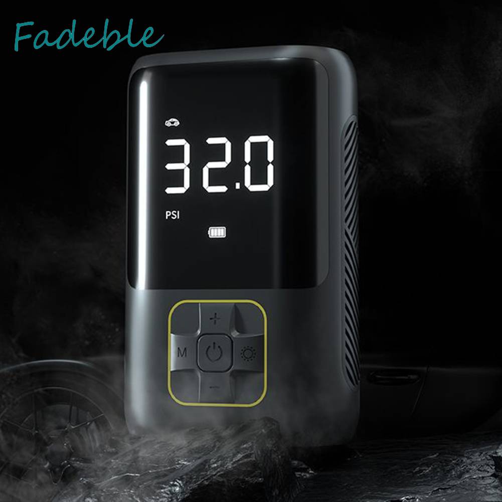 Máy Bơm Lốp Xe Điện Mini 4000mAh 150PSI Type-C USB