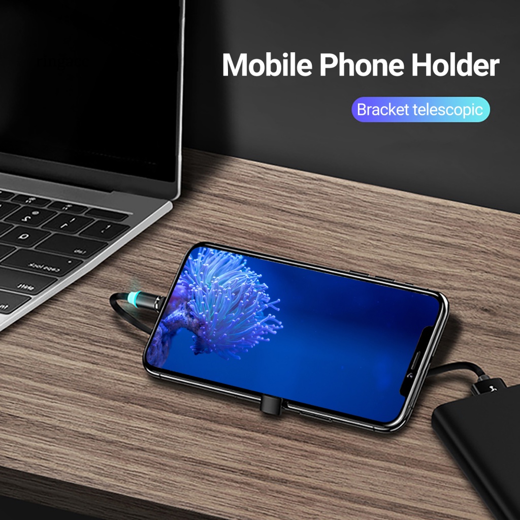 Dây Cáp Sạc RGA Đầu Nam Châm Tiện Lợi Cho Android / Apple / Type-C