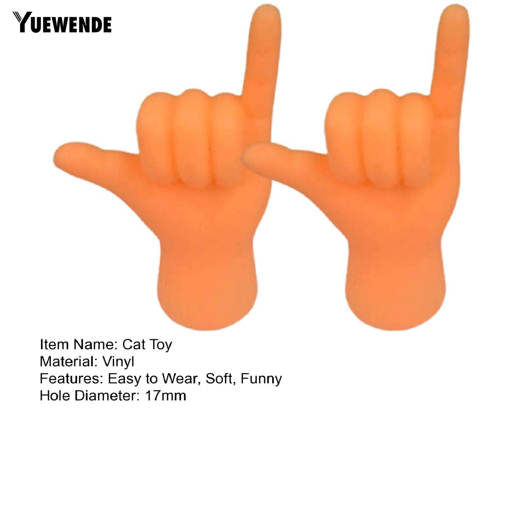 Set 2 Phụ Kiện Bằng Cao Su Mềm Linh Hoạt Cho Mèo Cưng