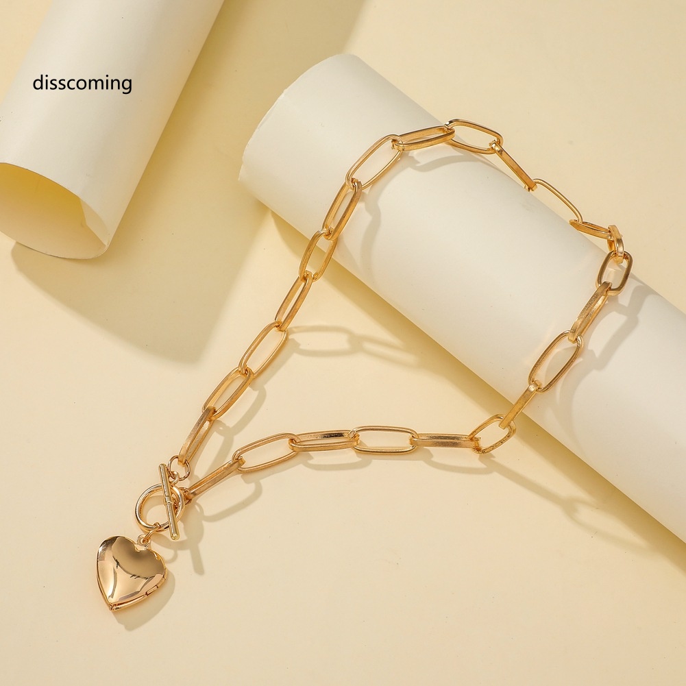 Áo Thun In Hình SL SL SL Thời Trang Năng Động| Vòng cổ Kim Loại Mạ Vàng Mặt Hình Trái Tim Thời Trang