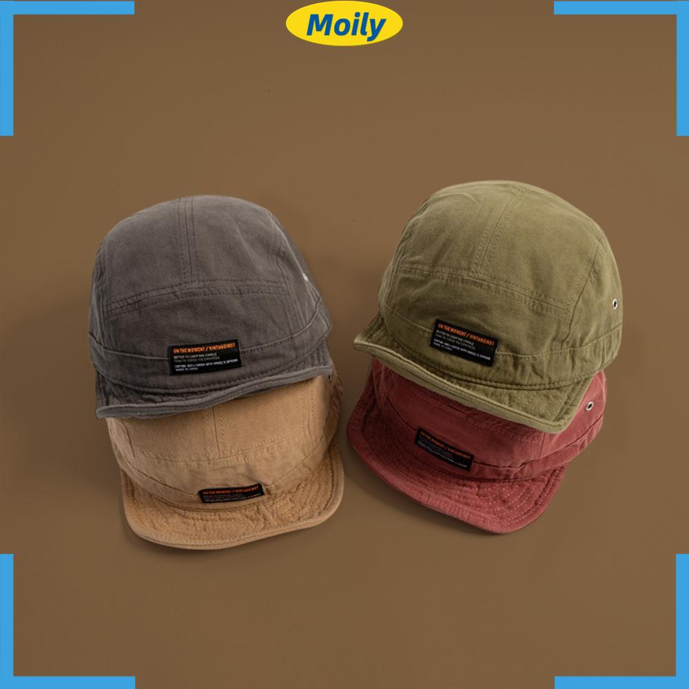 MOILYVN Mũ Lưỡi Trai Nữ Thêu Chữ Thời Trang