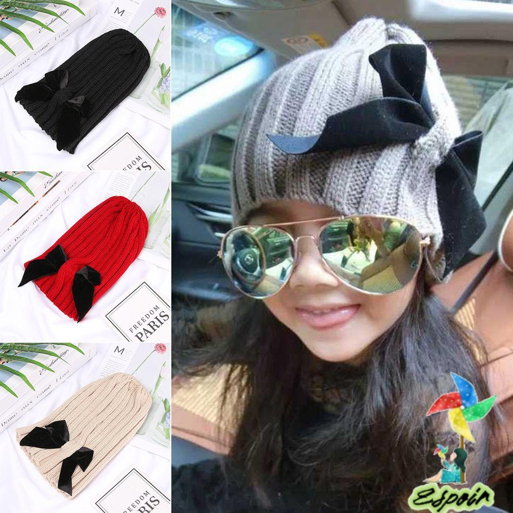 ESPO Mũ Len Màu Sắc Nhã Nhặn Dành Cho Nữ