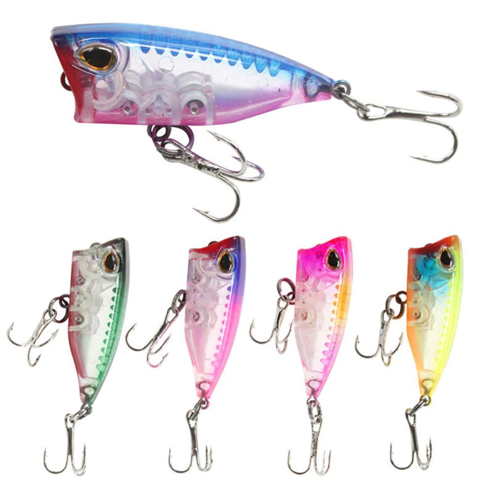 Mồi Câu Cá Nổi Bằng ABS Cứng 4CM 3.3G Nhiều Màu Sắc H2O5