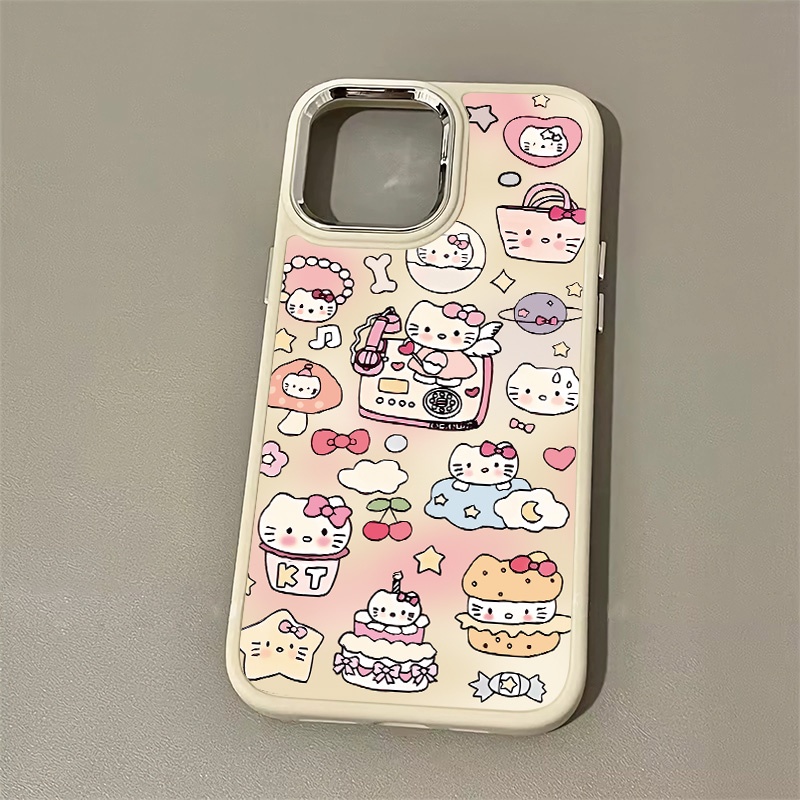 Ốp Điện Thoại Silicone TPU Mềm Phối Nút Kim Loại Vuông Chống Sốc Cho IPhone 14 13 12 11 Pro Max XS X XR 8 + 7 Plus