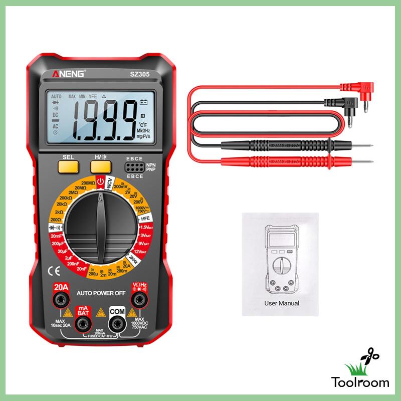 Vôn Kế Kỹ Thuật Số DC Không Tiếp Xúc Có Màn Hình LCD