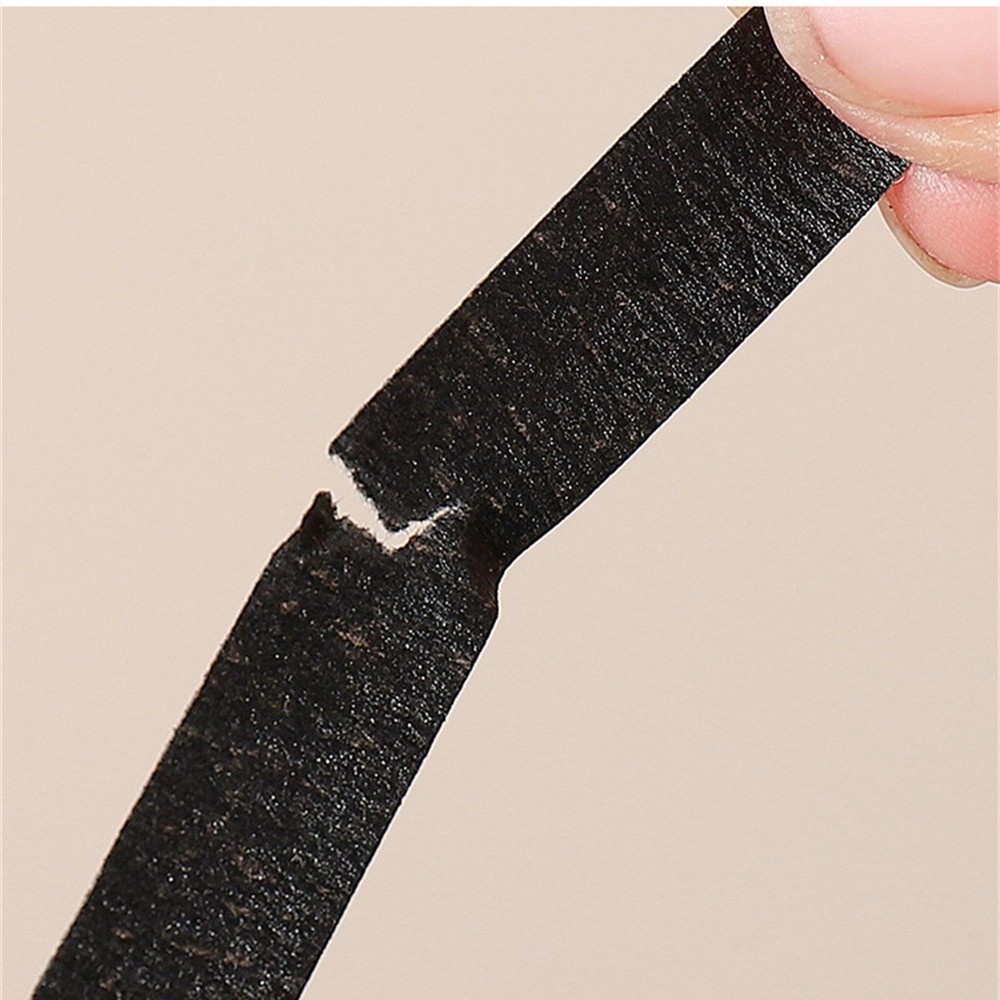 Găng tay/ Băng keo làm móng EELHOE màu đen không để lại dấu bảo vệ tay trong một bước