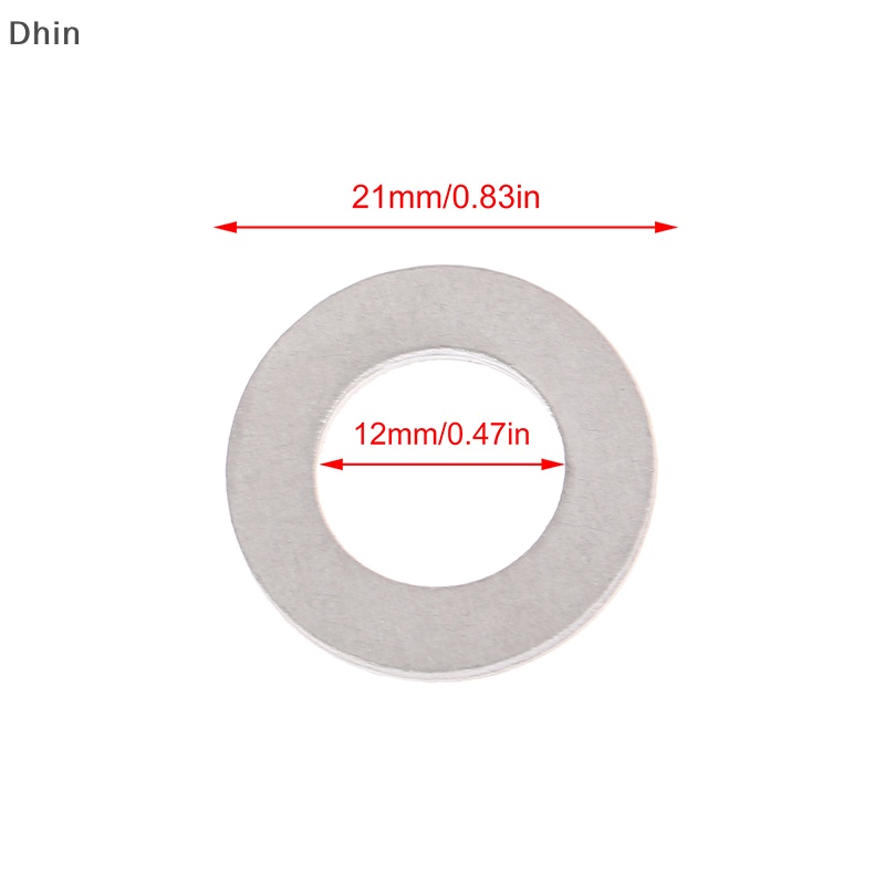 Bộ 10 Vòng Đệm Nút Ráo Dầu Bằng Nhôm 90430-12031 Tương Thích Với Corolla Lexus Scion 9043012031 Túi Xách Thiết Kế Đơn Giản Thời Trang Cao Cấp