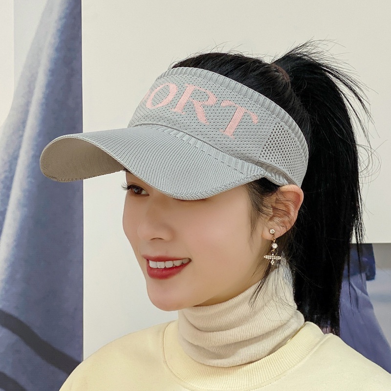 Mũ lưỡi chai nữ mũ nửa đầu thể thao Sport