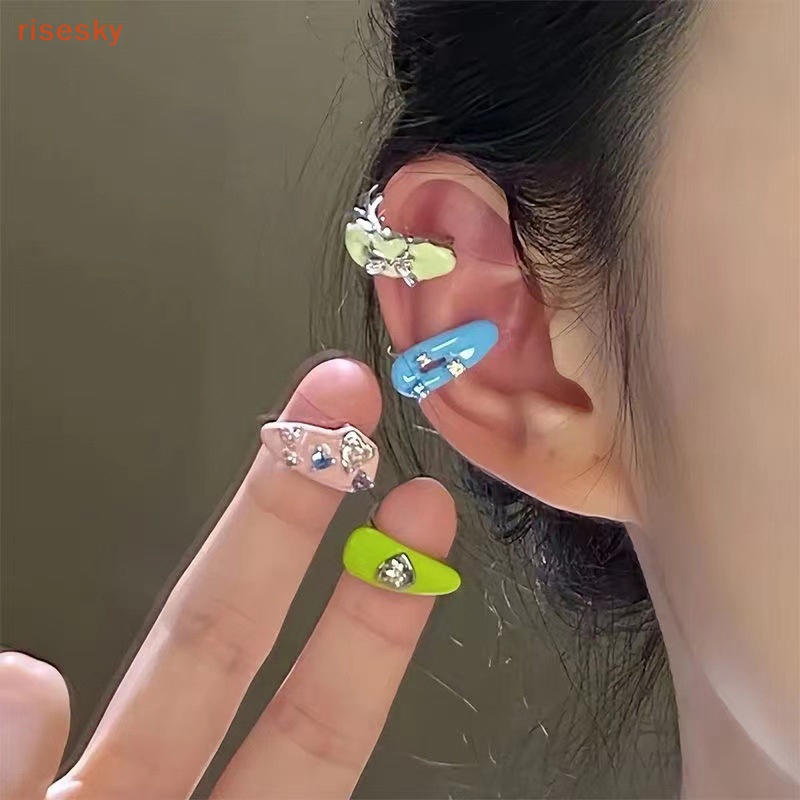 1 Bông Tai Dạng Kẹp Thời Trang Mới Phổ Biến Cho Nữ