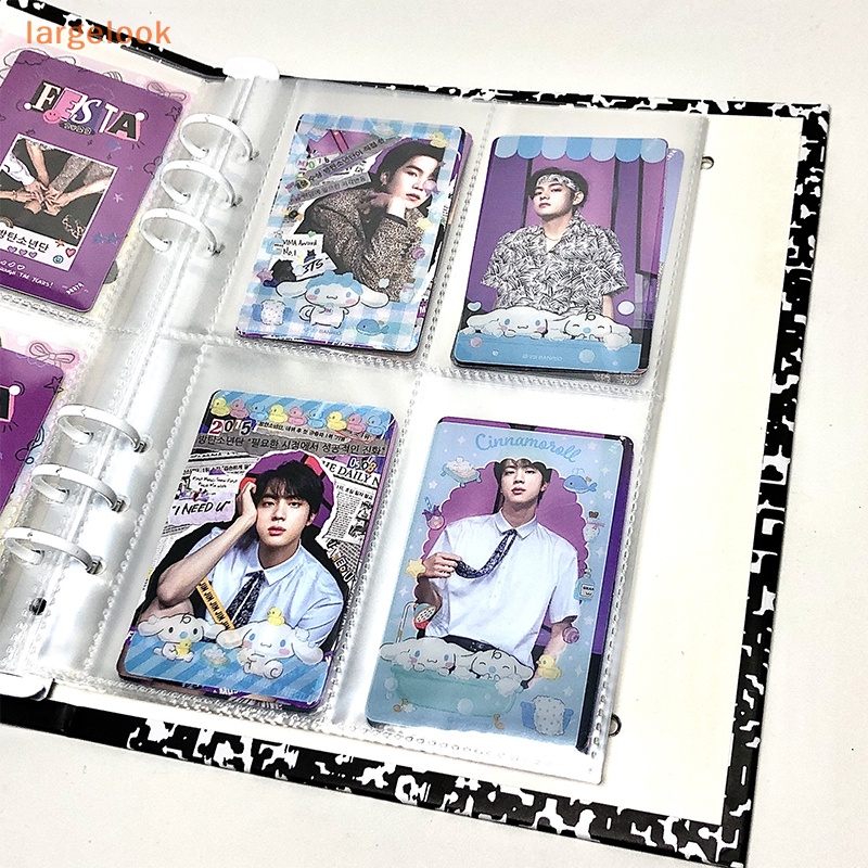 Set 5 Tấm Hình Dán Trong Suốt 3 inch Họa Tiết Hoạt Hình Trang Trí Album Thủ Công