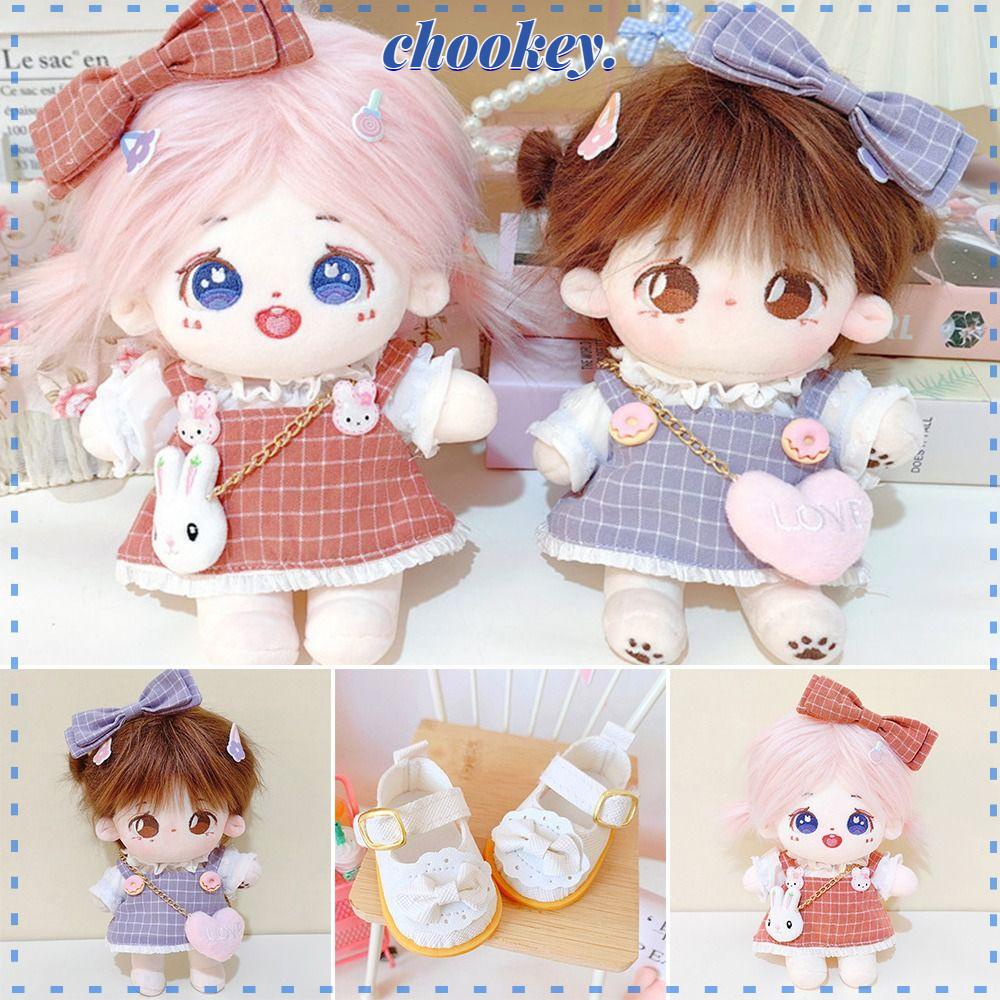 CHOOKEY Băng Đô Cài Tóc Đính Nơ Dễ Thương Cho Búp Bê