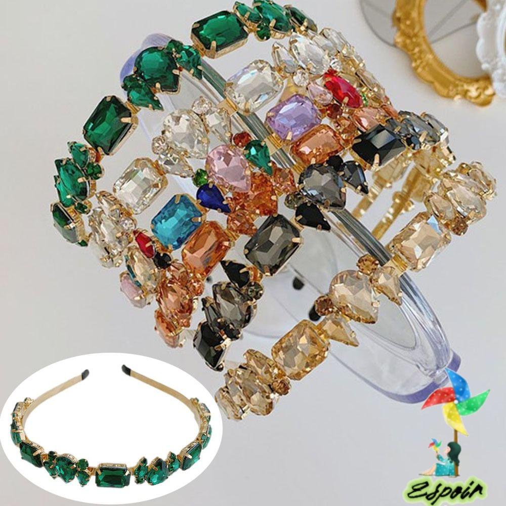 ESPO Băng Đô Cài Tóc Đính Đá Pha Lê Sang Trọng